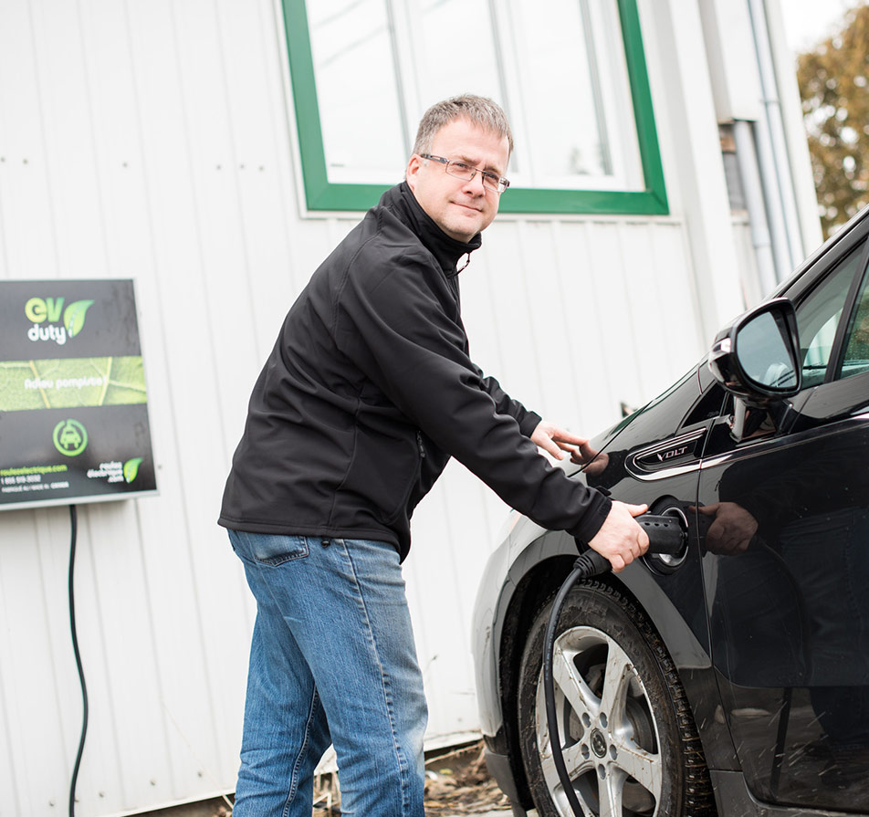EV charging station now available to employees