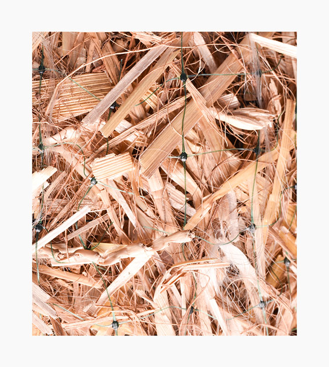Tapis pour le contrôle d’érosion – Fibres de paille et de noix de coco