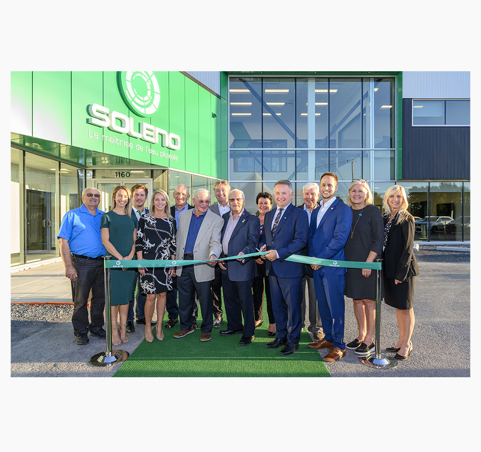 Official inauguration of the new Soleno headquarters