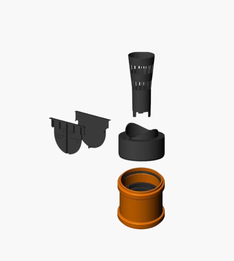 Installation Kit for TOP X Trench Drain