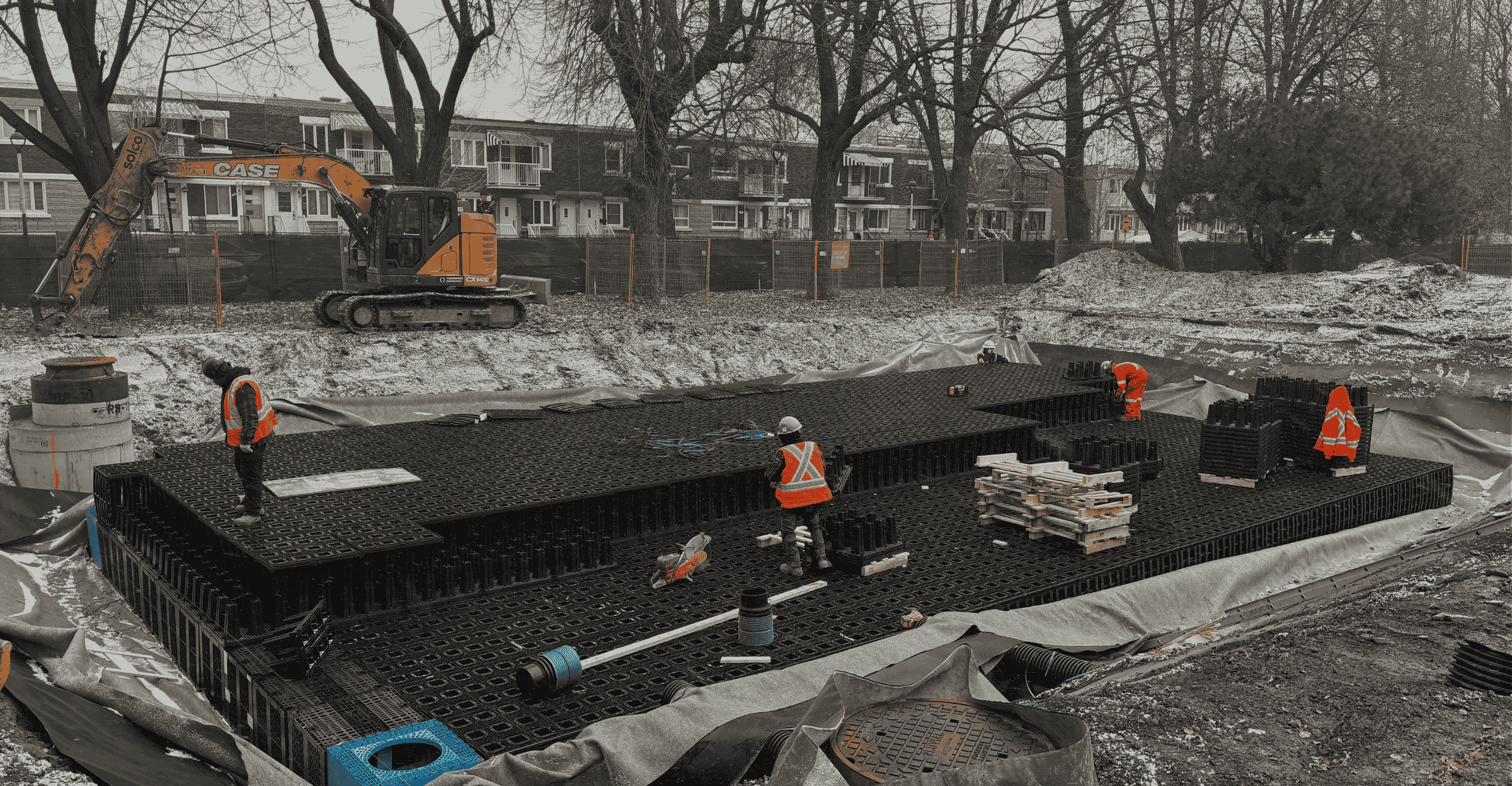 A modular and sustainable basin: RAUSIKKO helps modernize Ignace-Bourget Park